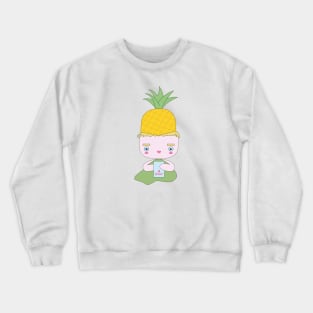 pineapple and tinder Crewneck Sweatshirt